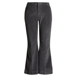 NEW! TREASURE & BOND Gray Corduroy Pants high rise business casual preppy SZ 12